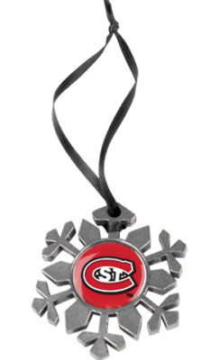 St. Cloud State Huskies Snowflake Ornament (Set of 2)