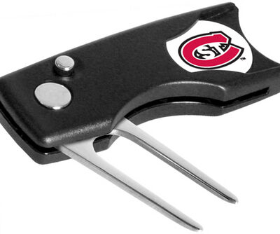 St. Cloud State Huskies Spring Action Divot Tool with Ball Marker (Set of 2)