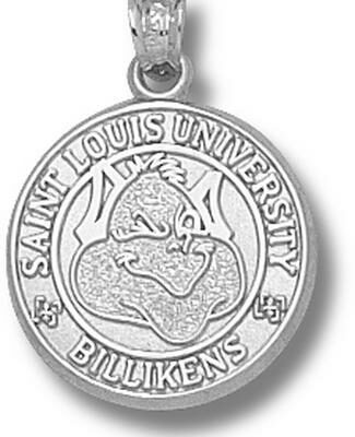 St. Louis Billikens "Seal" Pendant - Sterling Silver Jewelry