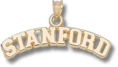 Stanford Cardinal Arched "Stanford" Pendant - 14KT Gold Jewelry