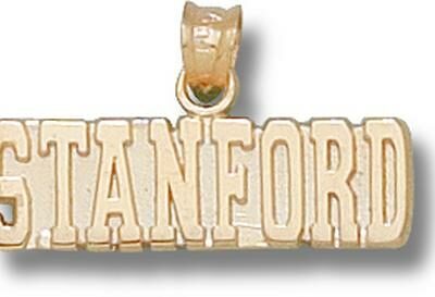 Stanford Cardinal "Stanford" 1/4" Pendant - 10KT Gold Jewelry