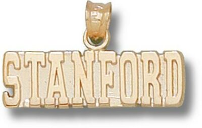 Stanford Cardinal "Stanford" 1/4" Pendant - 14KT Gold Jewelry