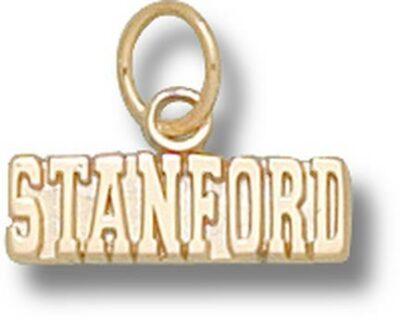 Stanford Cardinal "Stanford" 3/16" Charm - 10KT Gold Jewelry