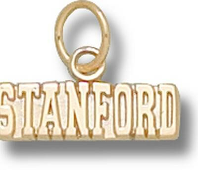 Stanford Cardinal "Stanford" 3/16" Charm - 10KT Gold Jewelry