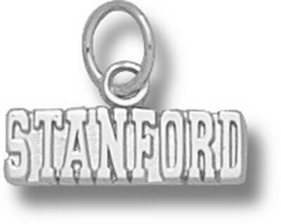 Stanford Cardinal "Stanford" 3/16" Charm - Sterling Silver Jewelry