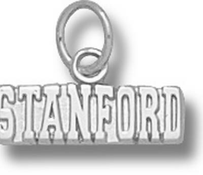 Stanford Cardinal "Stanford" 3/16" Charm - Sterling Silver Jewelry