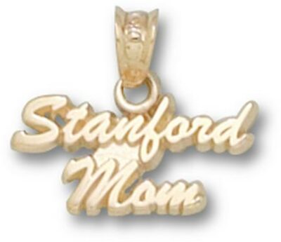 Stanford Cardinal "Stanford Mom" Pendant - 10KT Gold Jewelry