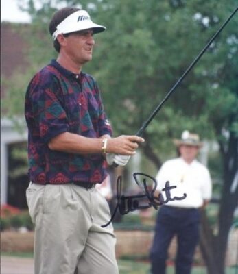 Steve Pate Autographed Golf 8" x 10" Photograph (Unframed)