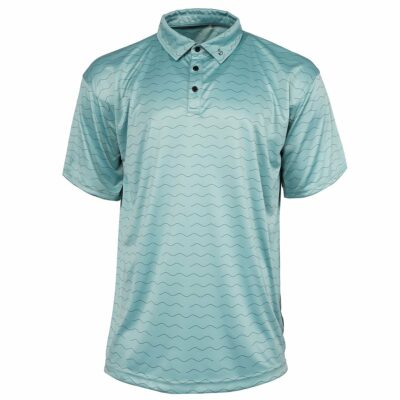 Swannies Golf Apparel Men's Polo Reef Waters 3XL