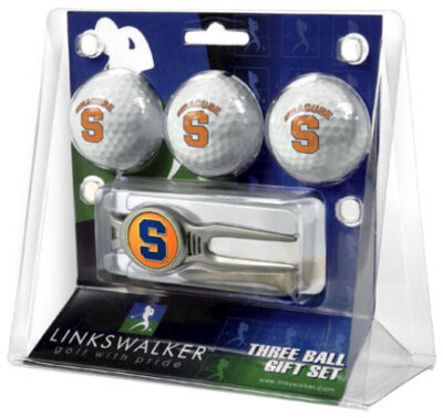 Syracuse Orangemen 3 Ball Golf Gift Pack with Kool Tool