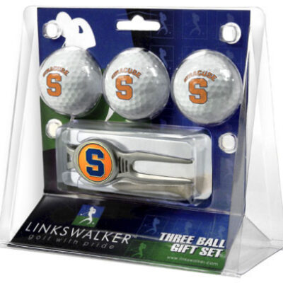 Syracuse Orangemen 3 Ball Golf Gift Pack with Kool Tool