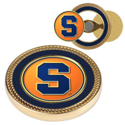 Syracuse Orangemen Challenge Coin with Ball Markers (Set of 2)