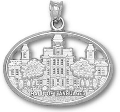 Syracuse Orangemen "Hall of Languages" Pendant - Sterling Silver Jewelry