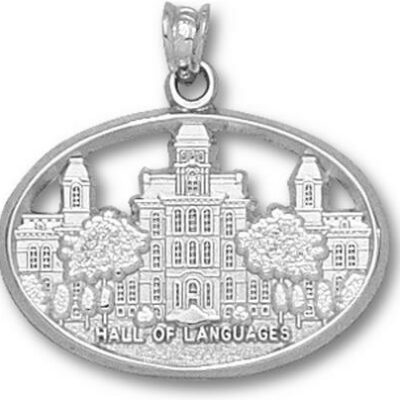 Syracuse Orangemen "Hall of Languages" Pendant - Sterling Silver Jewelry