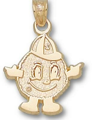 Syracuse Orangemen "Orangemen Mascot" Pendant - 10KT Gold Jewelry