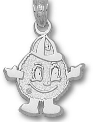 Syracuse Orangemen "Orangemen Mascot" Pendant - Sterling Silver Jewelry