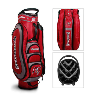 Tampa Bay Buccaneers Medalist Cart Golf Bag