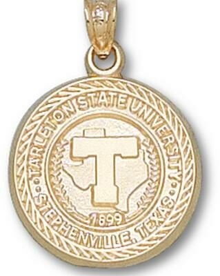 Tarleton State Texans "Seal" Pendant - 10KT Gold Jewelry