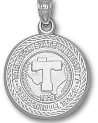 Tarleton State Texans "Seal" Pendant - Sterling Silver Jewelry