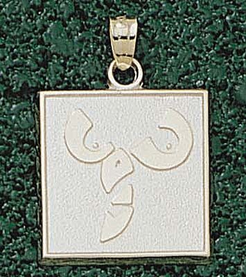 Temple Owls "Game Face" Pendant - 10KT Gold Jewelry