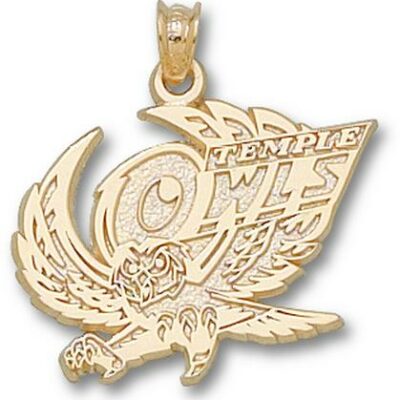 Temple Owls "Temple Owl" Pendant - 10KT Gold Jewelry