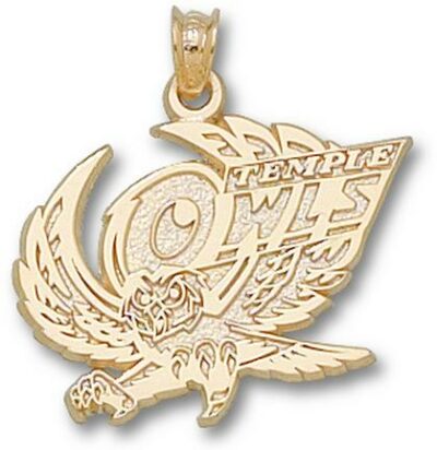 Temple Owls "Temple Owl" Pendant - 10KT Gold Jewelry