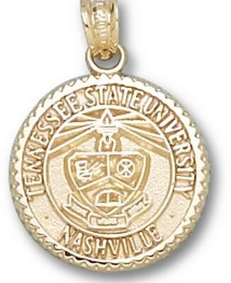 Tennessee State Tigers "Seal" Pendant - 10KT Gold Jewelry