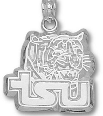 Tennessee State Tigers "Tiger Head" Pendant - Sterling Silver Jewelry