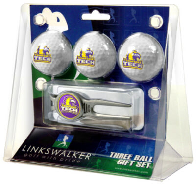 Tennessee Tech Golden Eagles 3 Ball Golf Gift Pack with Kool Tool