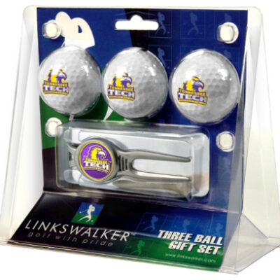 Tennessee Tech Golden Eagles 3 Ball Golf Gift Pack with Kool Tool