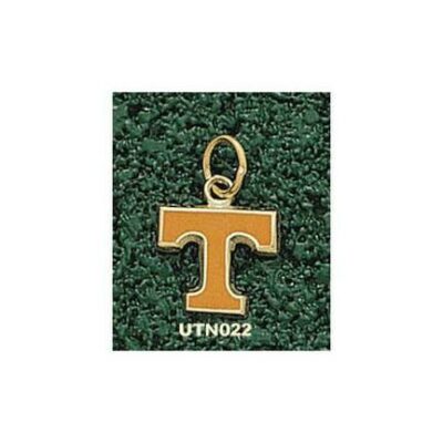 Tennessee Volunteers Enamel "Power T" 3/8" Charm - 14KT Gold Jewelry