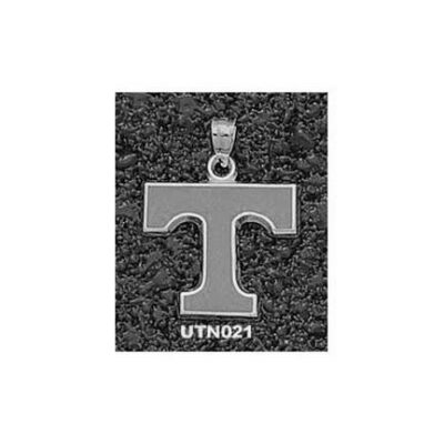 Tennessee Volunteers Enamel "Power T" 5/8" Pendant - Sterling Silver Jewelry