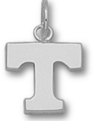 Tennessee Volunteers "Power T" 3/8" Charm - Sterling Silver Jewelry