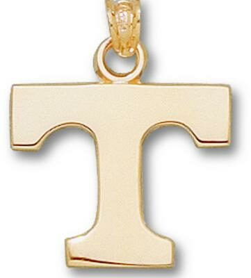 Tennessee Volunteers "Power T" Pendant - 14KT Gold Jewelry