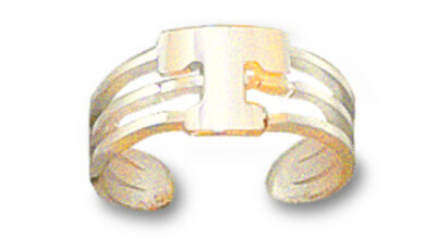 Tennessee Volunteers Power "T" Toe Ring - 10KT Gold Jewelry