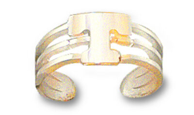 Tennessee Volunteers Power "T" Toe Ring - 10KT Gold Jewelry