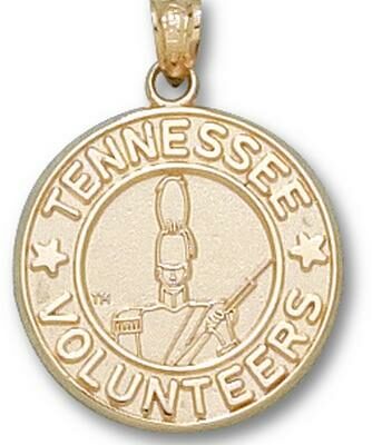 Tennessee Volunteers "Volunteer Seal" Pendant - 10KT Gold Jewelry