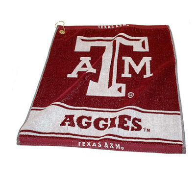 Texas A & M Aggies 16" x 19" Woven Golf Towel (Set of 2)