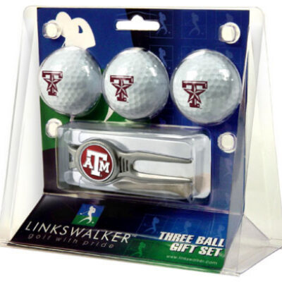 Texas A & M Aggies 3 Ball Golf Gift Pack with Kool Tool