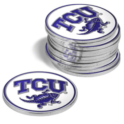 Texas Christian Horned Frogs Golf Ball Marker (12 Pack)