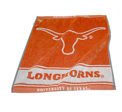 Texas Longhorns 16" x 19" Woven Golf Towel (Set of 2)