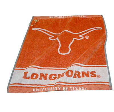 Texas Longhorns 16" x 19" Woven Golf Towel (Set of 2)