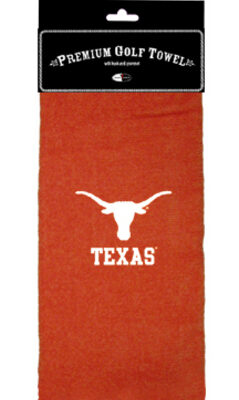 Texas Longhorns 16" x 25" Embroidered Golf Towel (Set of 2)