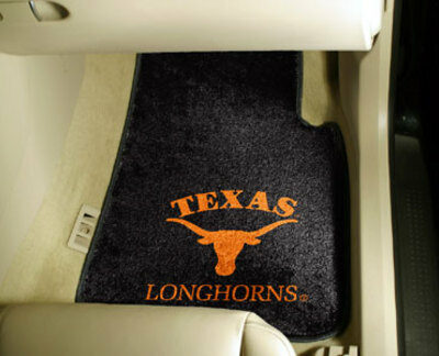 Texas Longhorns 27" x 18" Auto Floor Mat (Set of 2 Car Mats)