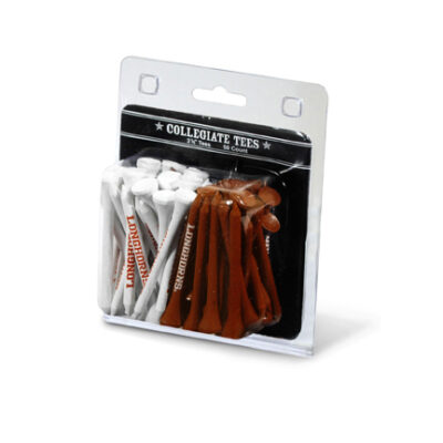 Texas Longhorns Imprinted Golf Tee Pack (Two Sets of 50 Tees)