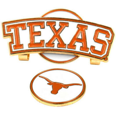 Texas Longhorns Slider Clip with Golf Ball Marker (Set of 3)