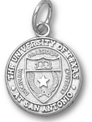 Texas (San Antonio) Roadrunners "Seal" 1/2" Charm - Sterling Silver Jewelry