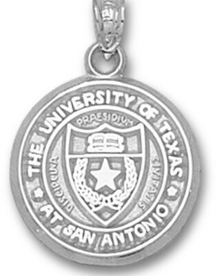 Texas (San Antonio) Roadrunners "Seal" Pendant - Sterling Silver Jewelry