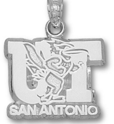 Texas (San Antonio) Roadrunners "UT San Antonio Logo" Pendant - Sterling Silver Jewelry