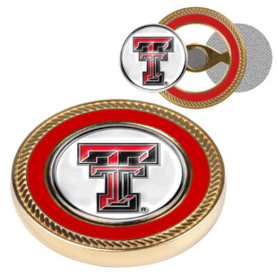 Texas Tech Red Raiders Challenge Coin with Ball Markers (Set of 2)